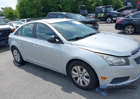 2014 Chevrolet Cruze Ls Auto из США, поврежденный, VIN 1G1PA5SH6E7209861